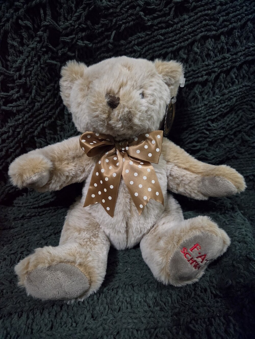 FAO Schwarz Teddy Bear NWT